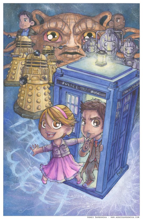 Doctor Who and Rose Bad Wolf